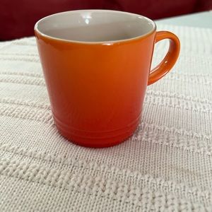 New Le Creuset Flame Mug Coffee Tea Cup